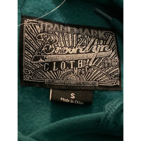 Brooklyn Cloth Mfg Co Hoodie One World sz Small - Picture 6 of 7